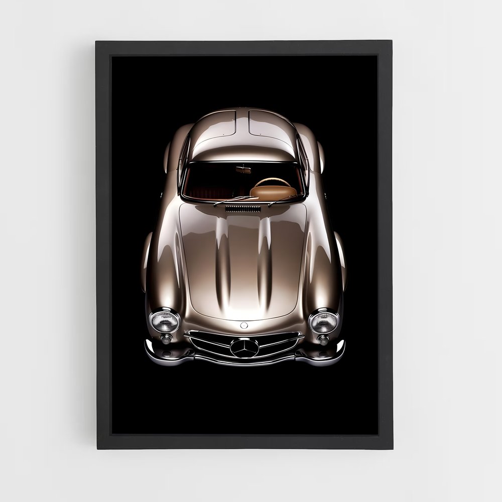 Poster superbe SL Gullwing – affiche Mercedes (vue 2)